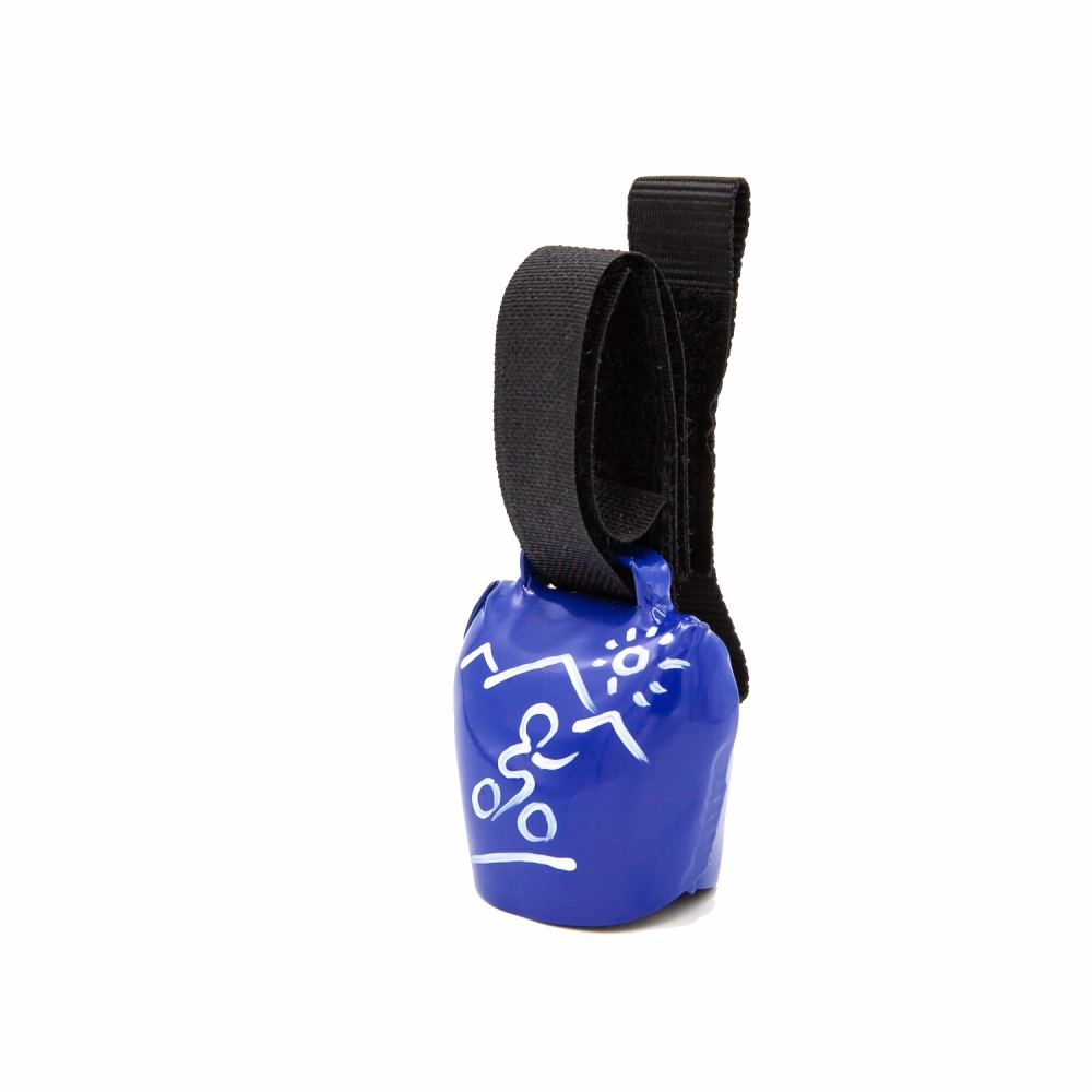 swisstrailbell® Blue "Biker weiss" 